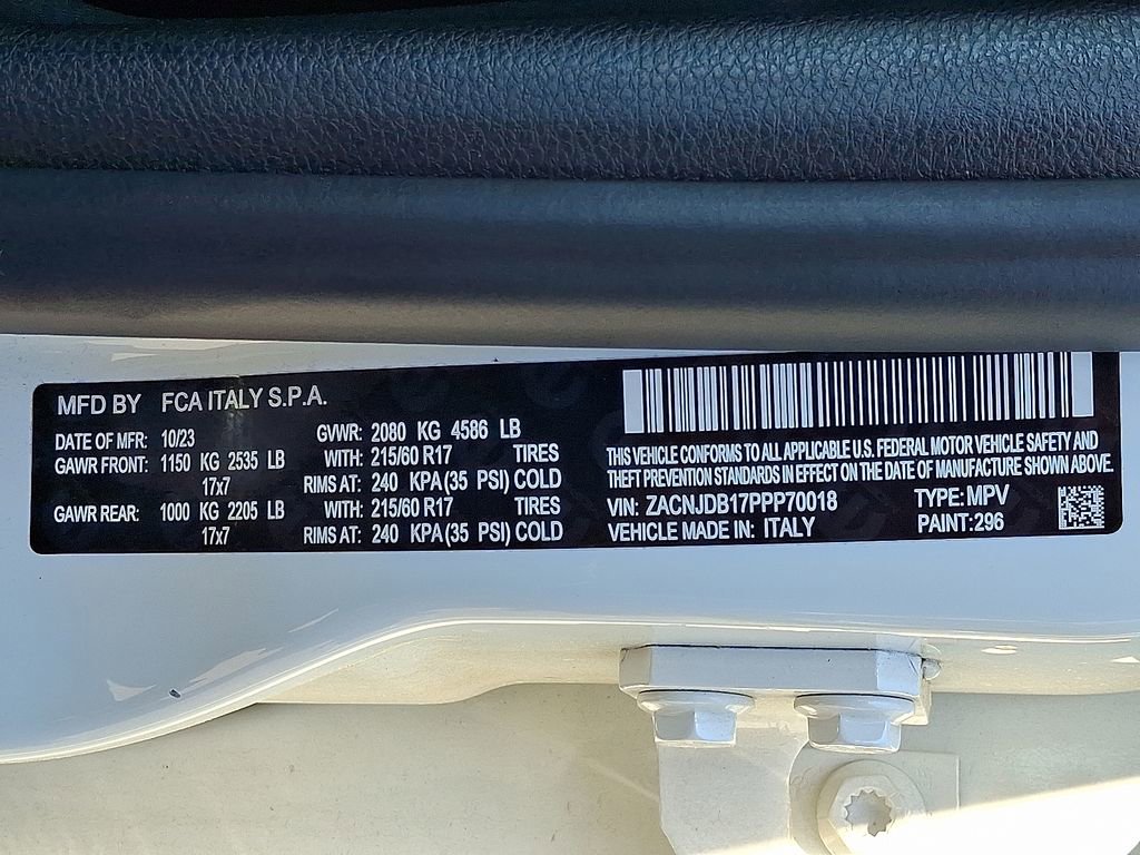Certified 2023 Jeep Renegade Latitude AWD/4WD image 20