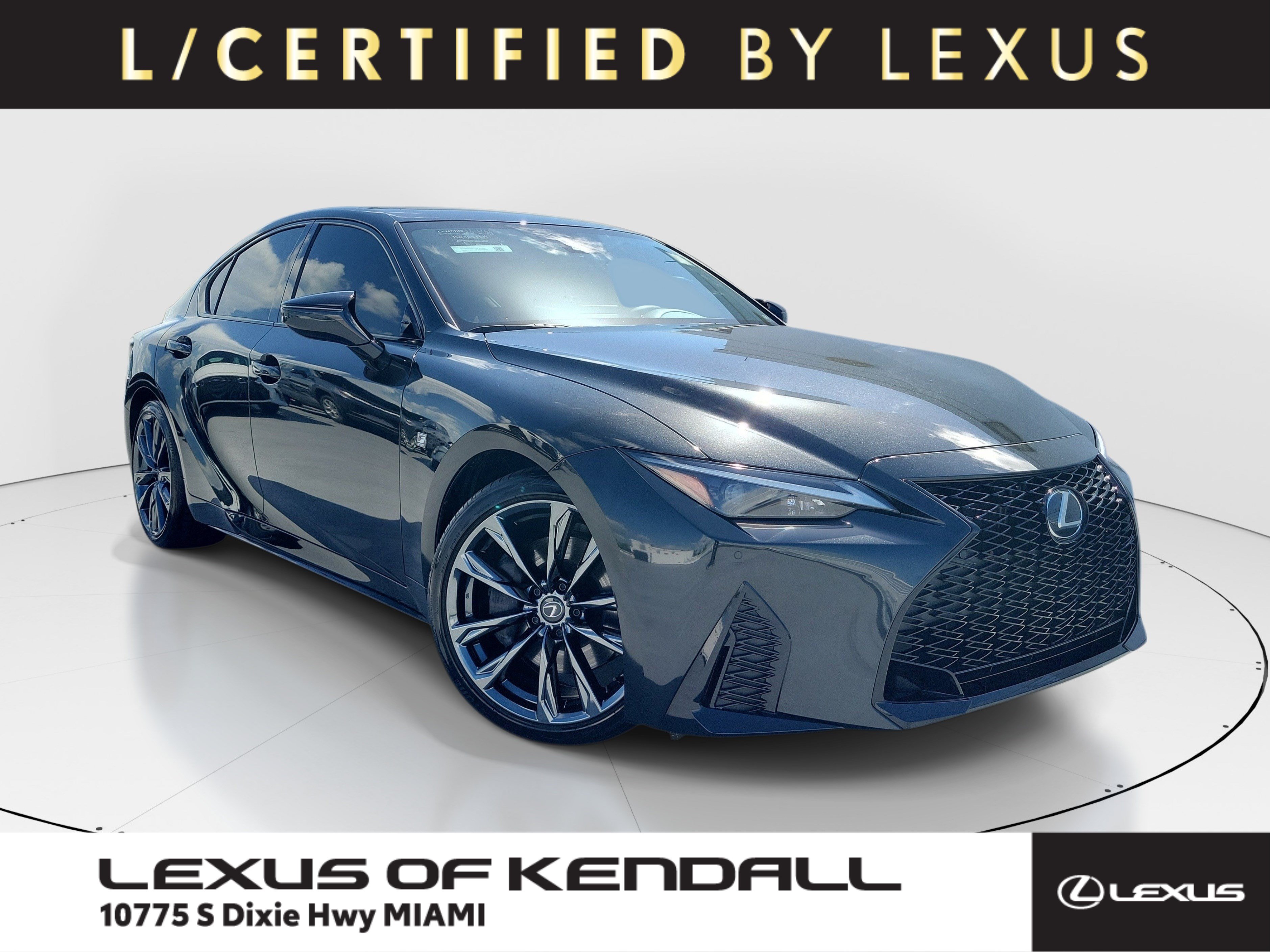 Certified 2025 Lexus IS 350 F Sport RWD image 1