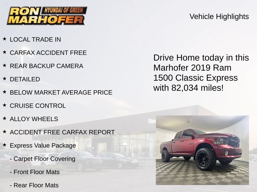 Used 2019 RAM 1500 Express w/ Wheel & Sound Group AWD/4WD image 14