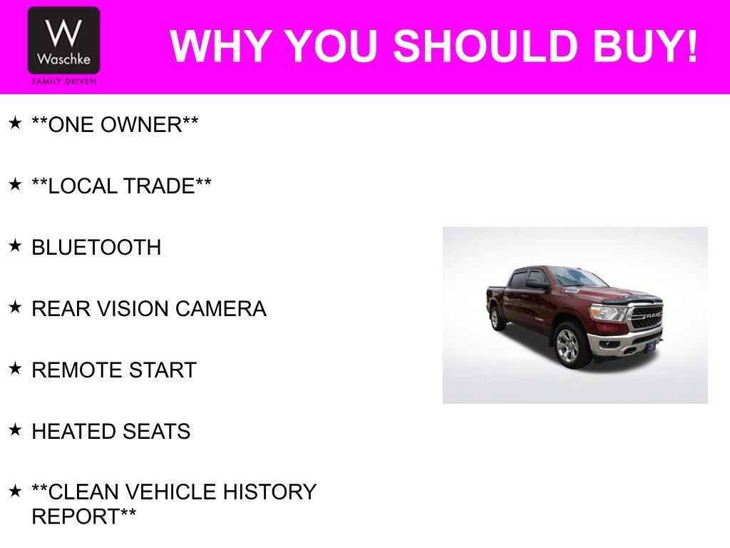 Used 2022 RAM 1500 Big Horn w/ Trailer Tow Group image 6