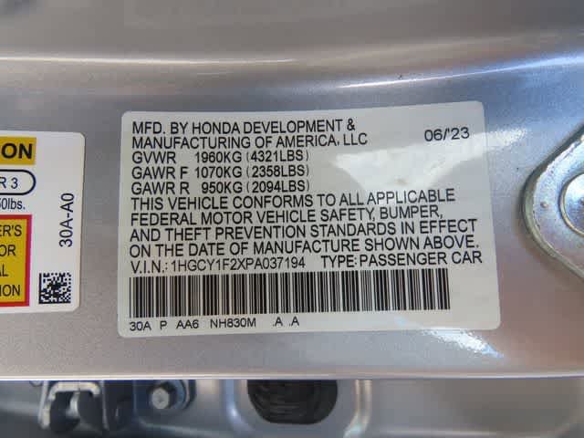 Certified 2023 Honda Accord LX image 23
