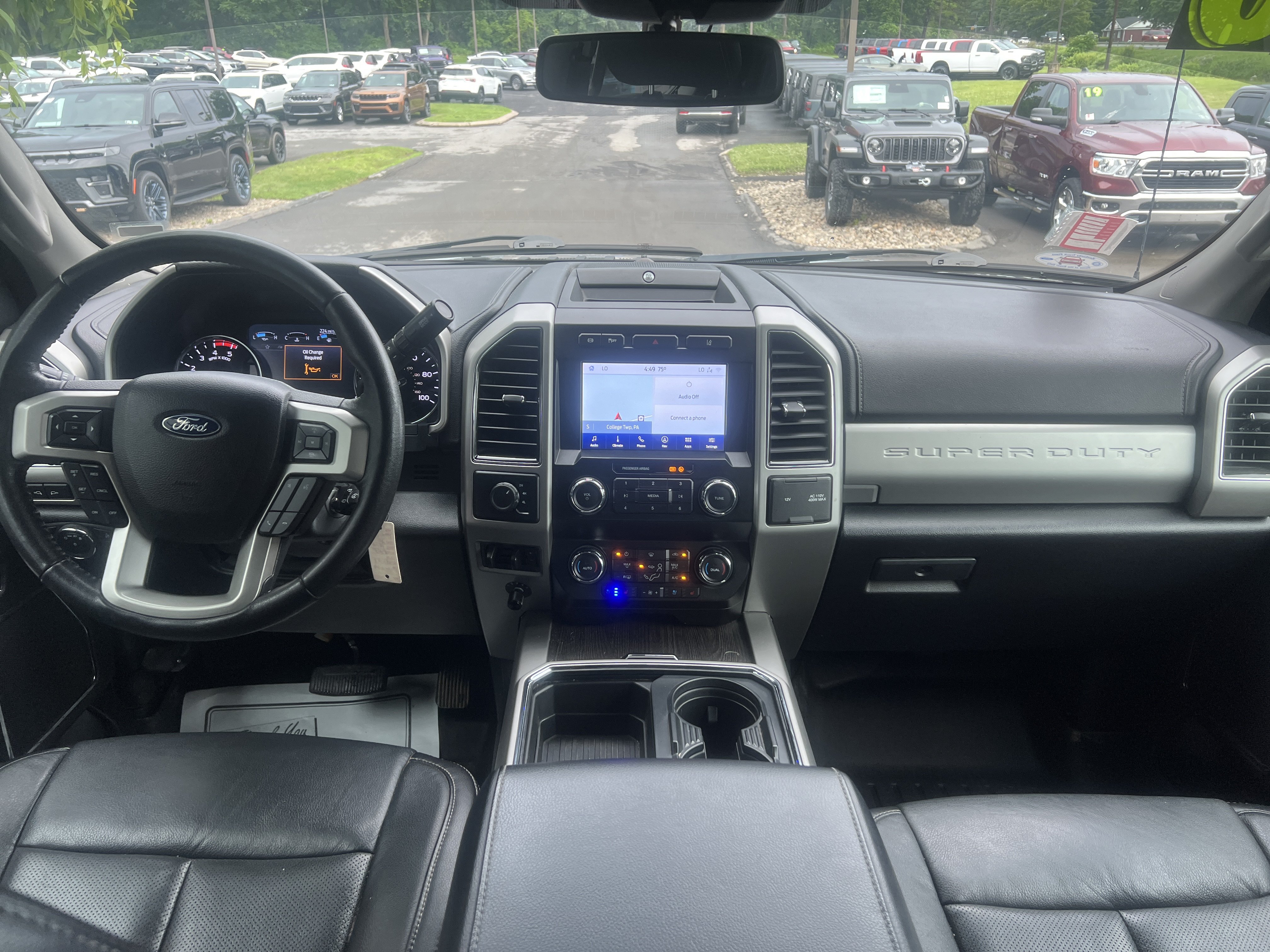 Used 2020 Ford F250 Lariat w/ Lariat Value Package AWD/4WD image 14