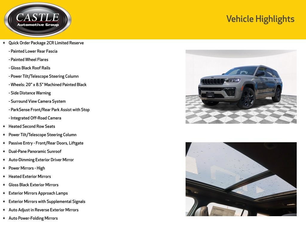 New 2027 Jeep Grand Cherokee L Limited AWD/4WD image 6
