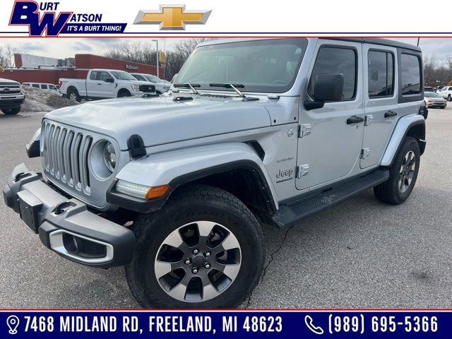 Used 2023 Jeep Wrangler Unlimited Sahara w/ LED Lighting Group