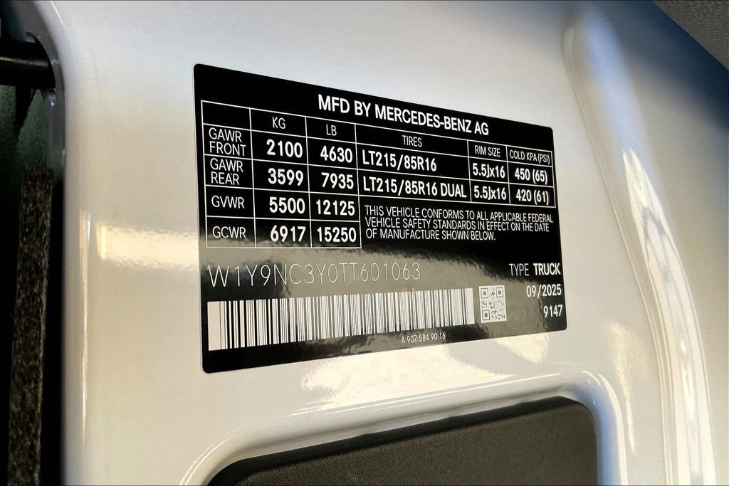 New 2026 Mercedes-Benz Sprinter 4500 image 12