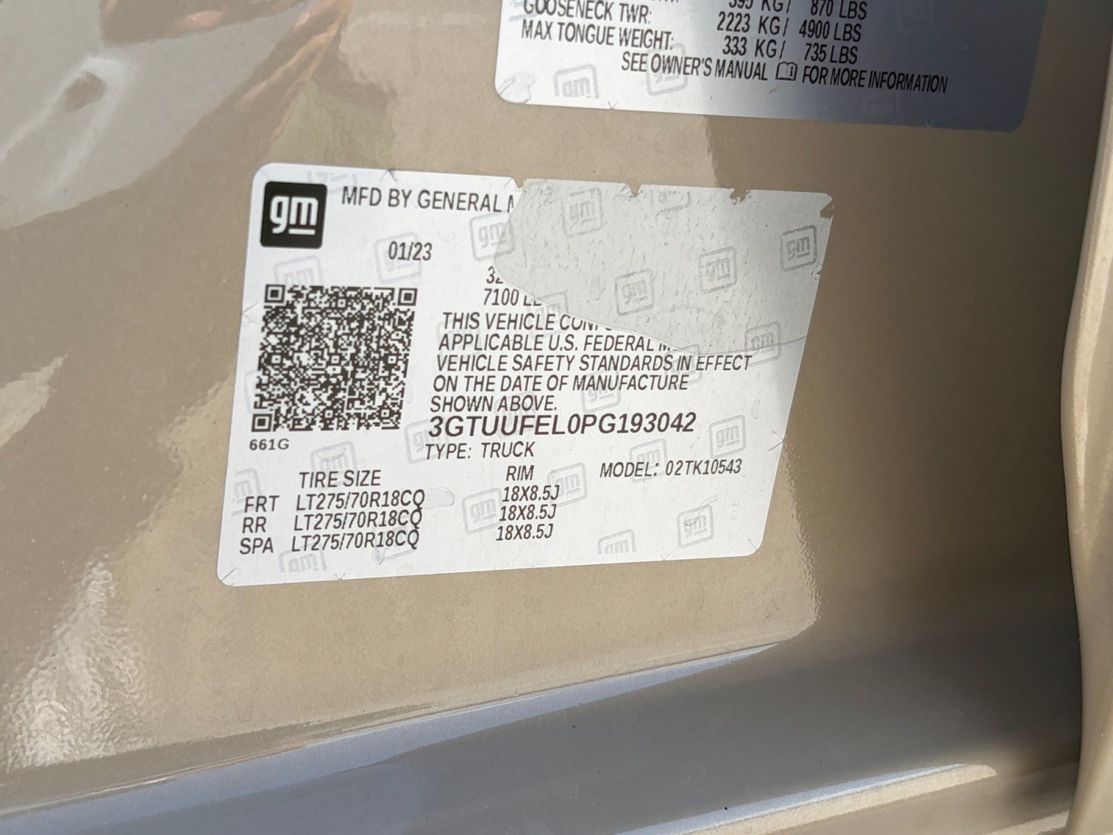 Used 2023 GMC Sierra 1500 AT4X AWD/4WD image 25