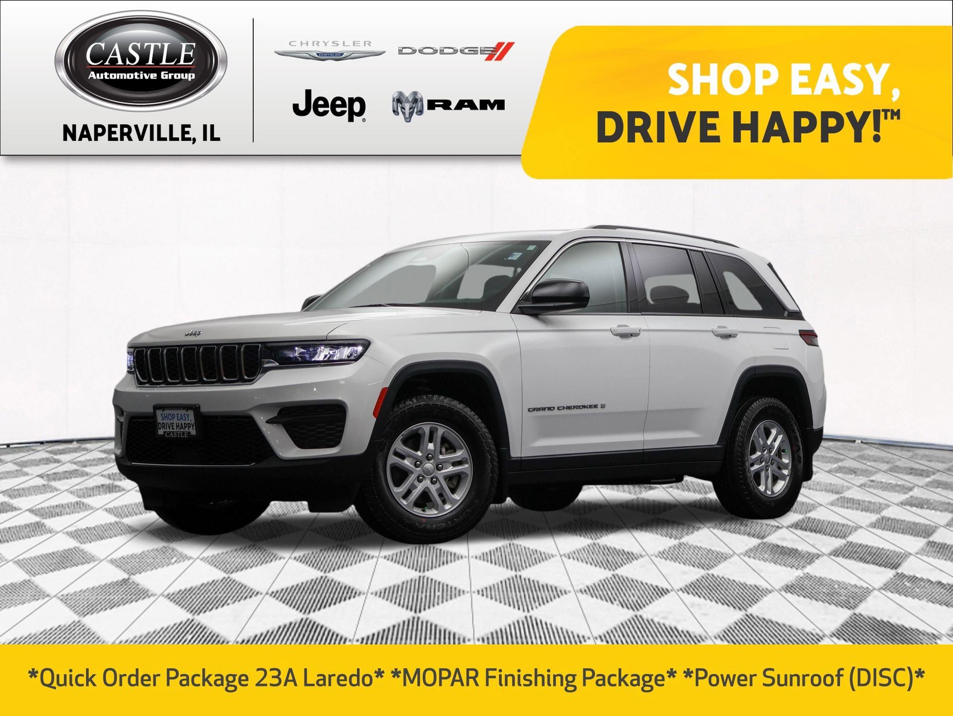 Used 2023 Jeep Grand Cherokee Laredo w/ Trailer Tow Prep Group (B) AWD/4WD image 1