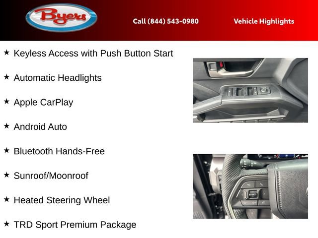 New 2026 Toyota Tacoma TRD Sport w/ TRD Sport Premium Package image 21
