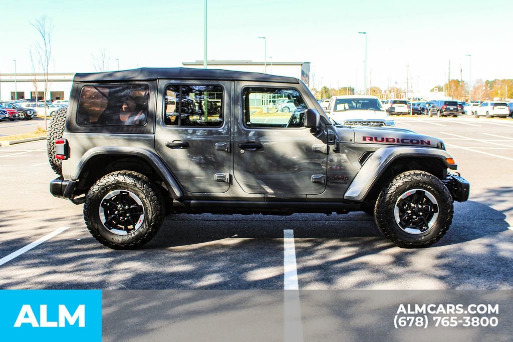 Used 2021 Jeep Wrangler Unlimited Rubicon w/ Uconnect 4C Nav & Sound Group AWD/4WD image 9