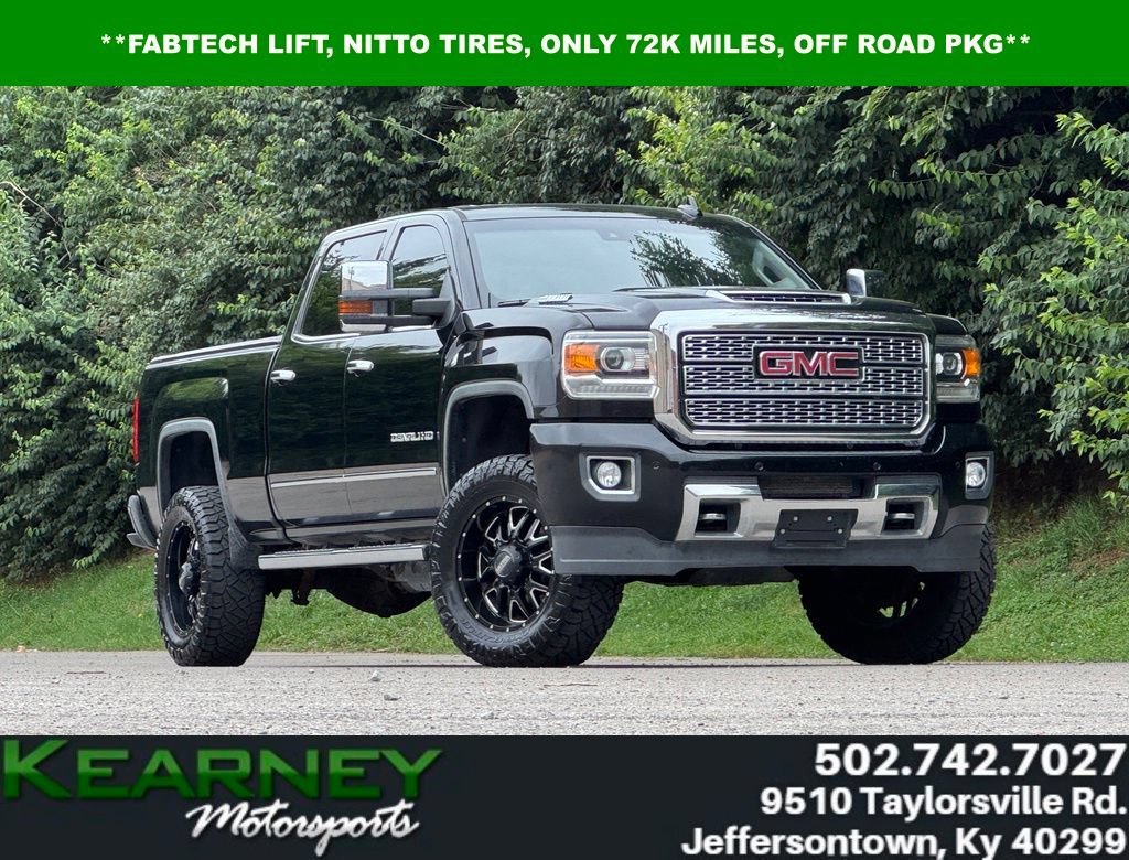 Used 2018 GMC Sierra 2500 Denali w/ Duramax Plus Package AWD/4WD image 1