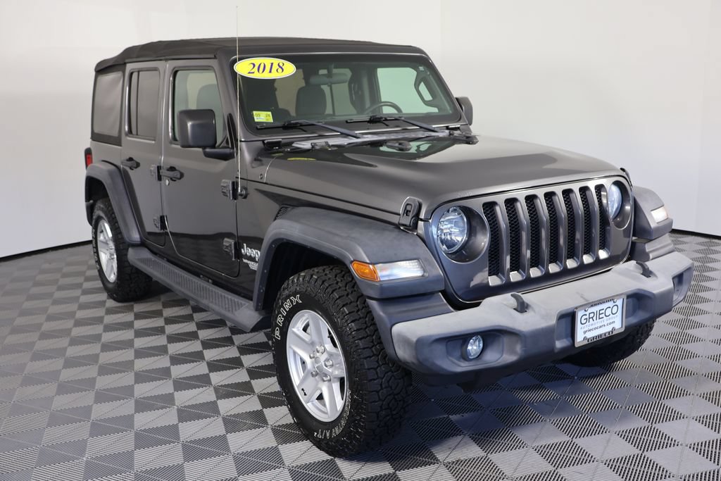 Used 2018 Jeep Wrangler Unlimited Sport S AWD/4WD video 1