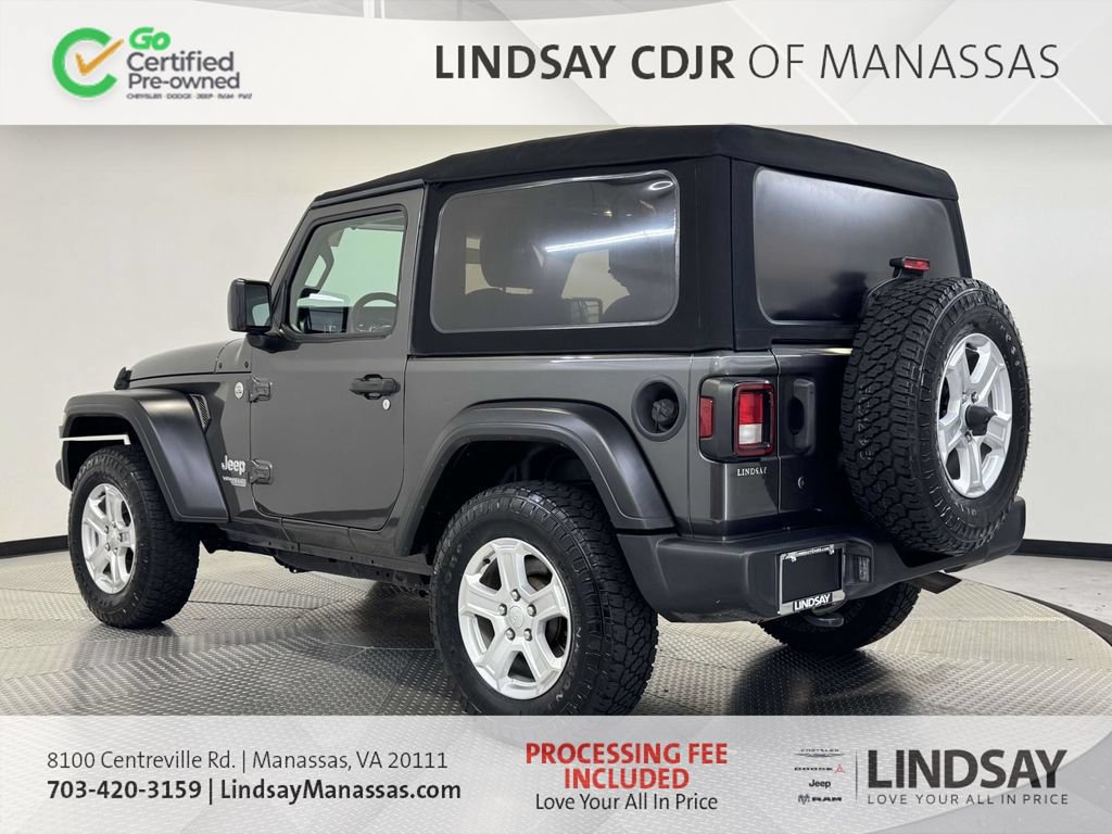Certified 2019 Jeep Wrangler Sport AWD/4WD image 7