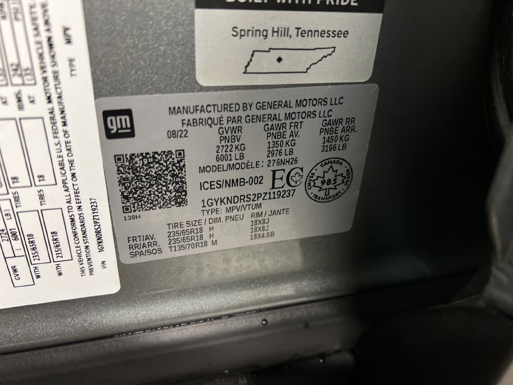 Certified 2023 Cadillac XT5 Premium Luxury w/ LPO, Floor Liner Package AWD/4WD image 28