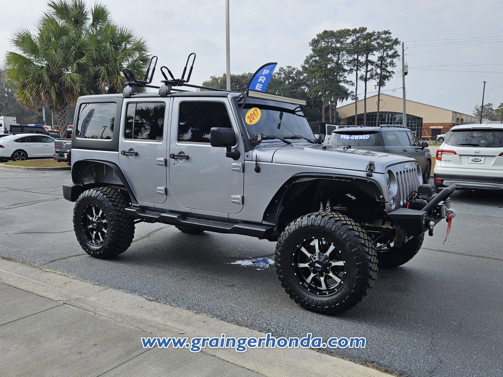 Used 2017 Jeep Wrangler Unlimited Sport w/ Quick Order Package 24S image 7