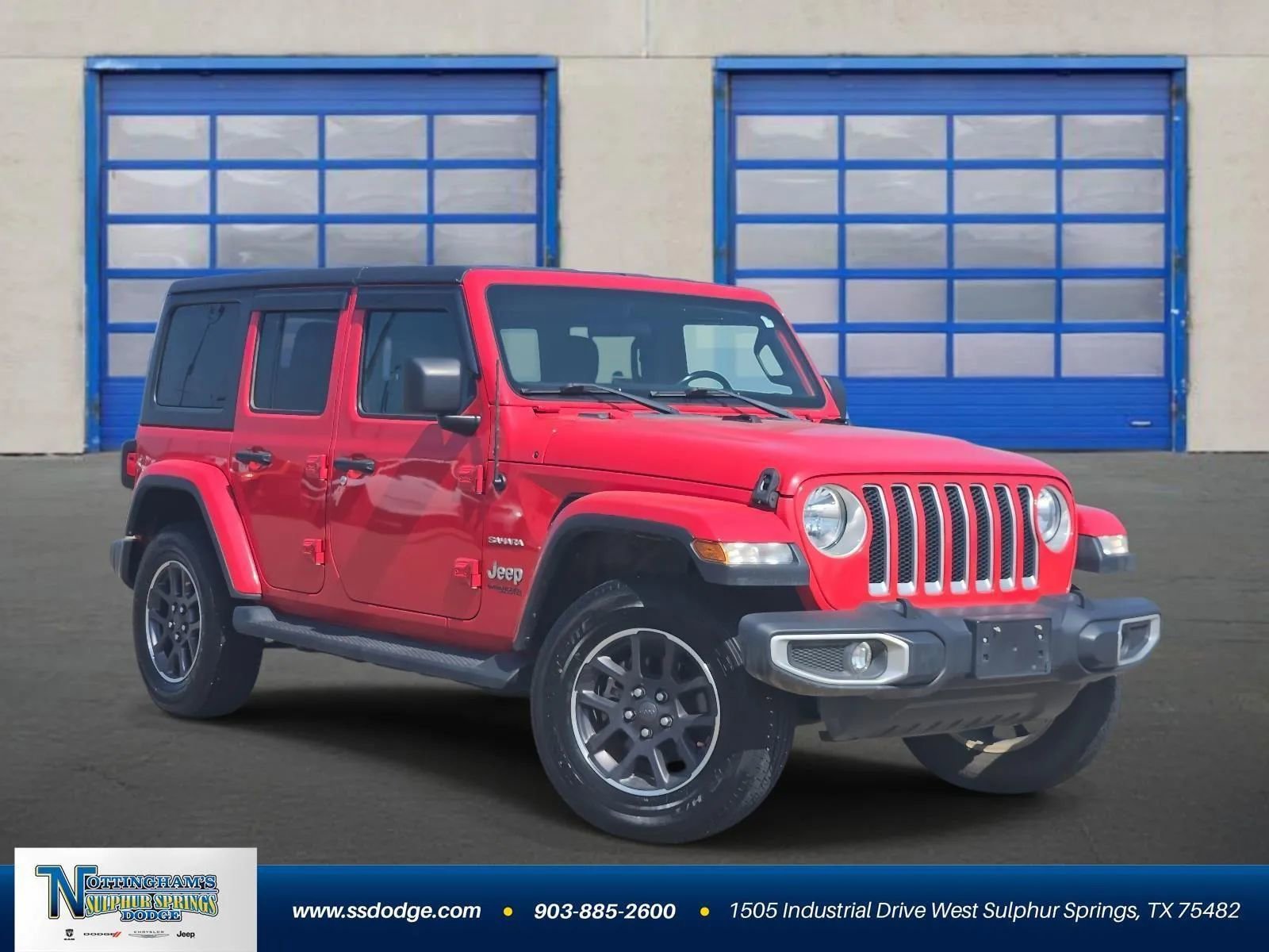Used 2020 Jeep Wrangler Unlimited Sahara