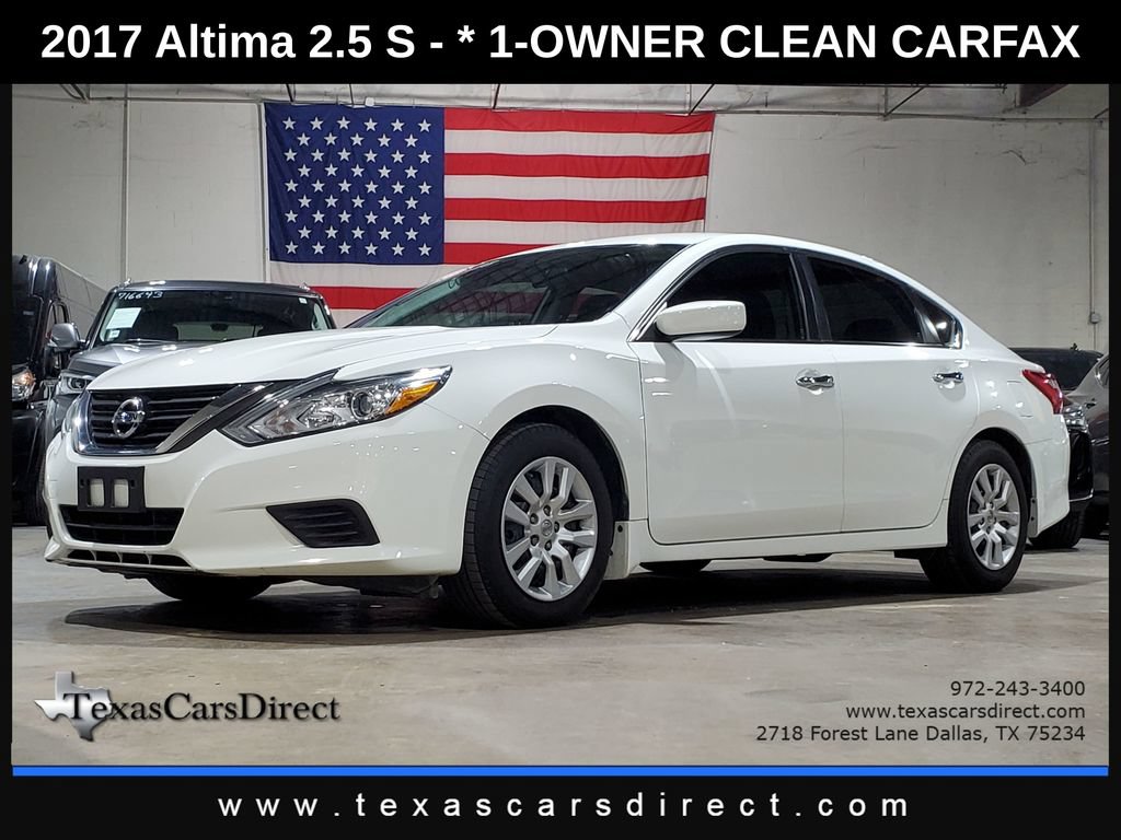 Used 2017 Nissan Altima 2.5 S w/ Power Driver Seat Package FWD 360° Tour