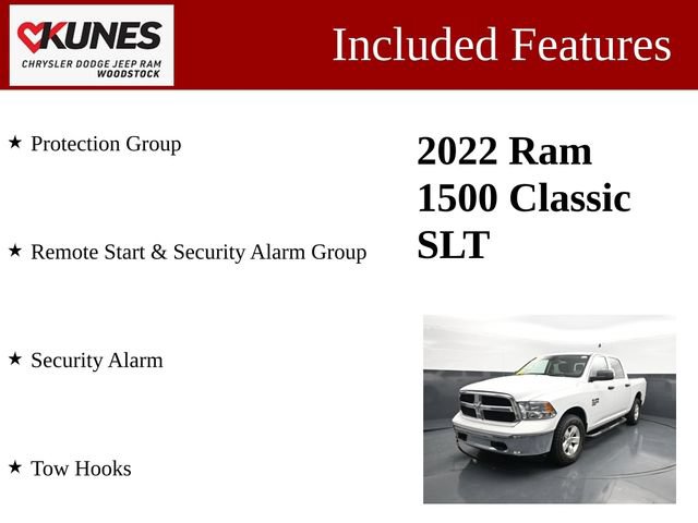 Used 2022 RAM 1500 Classic SLT AWD/4WD image 3
