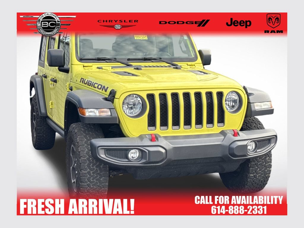 Used 2023 Jeep Wrangler Unlimited Rubicon w/ Cold Weather Group