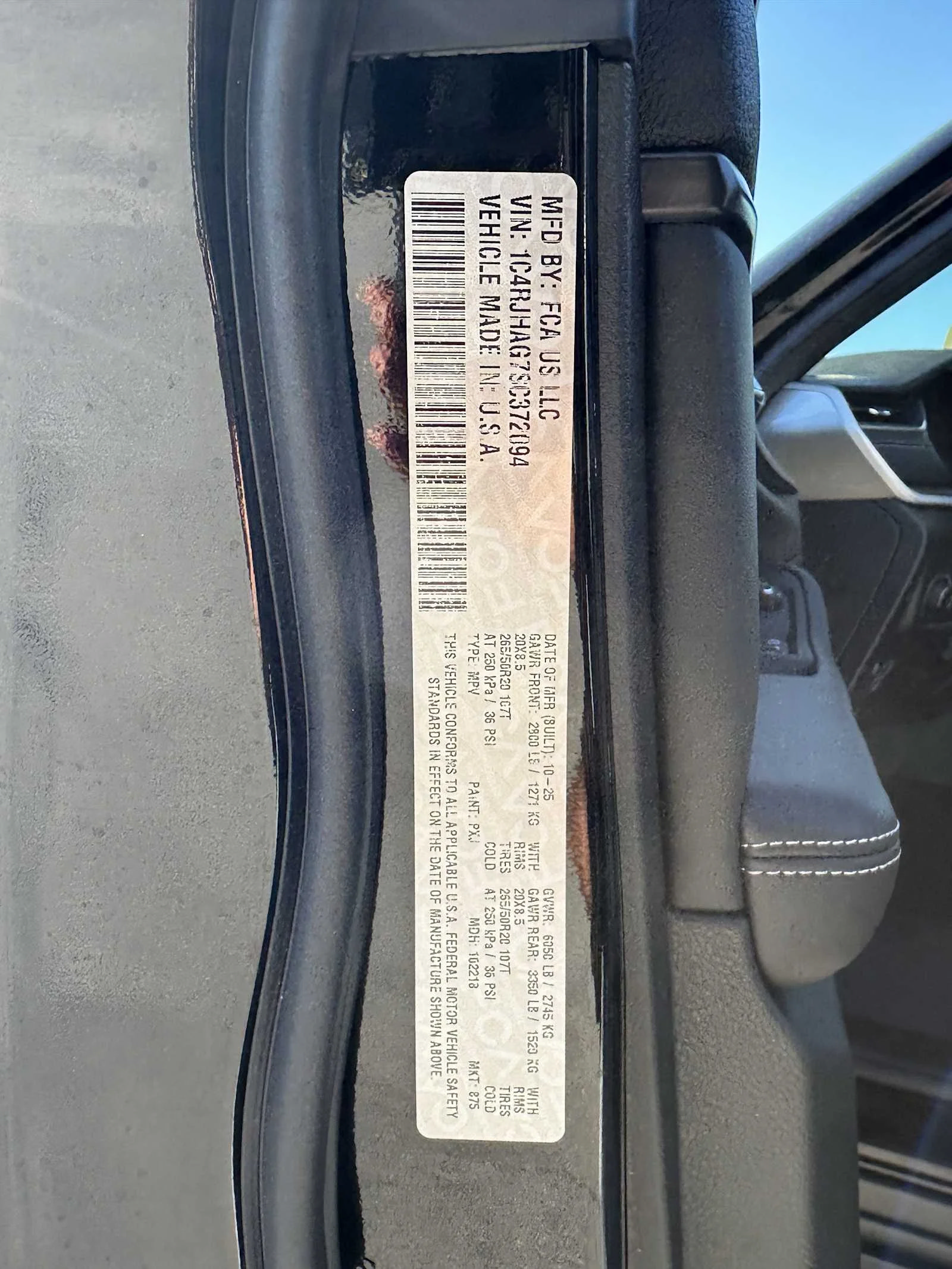 New 2025 Jeep Grand Cherokee Altitude AWD/4WD image 30
