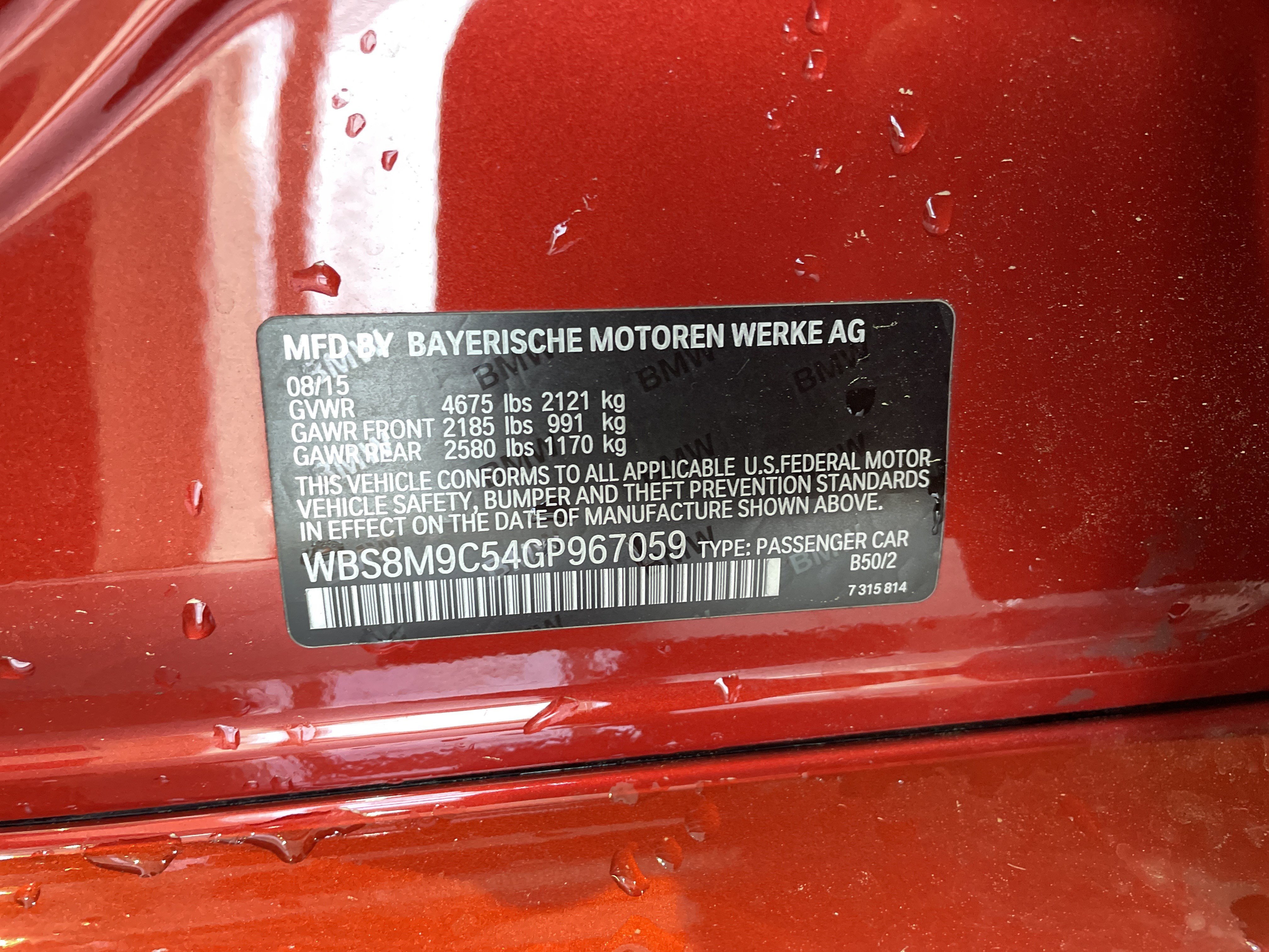 Used 2016 BMW M3 image 37