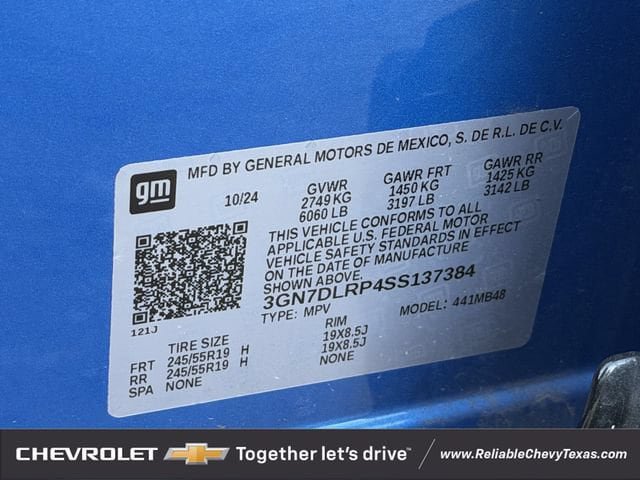 Used 2025 Chevrolet Equinox EV LT w/ Convenience Package FWD image 32