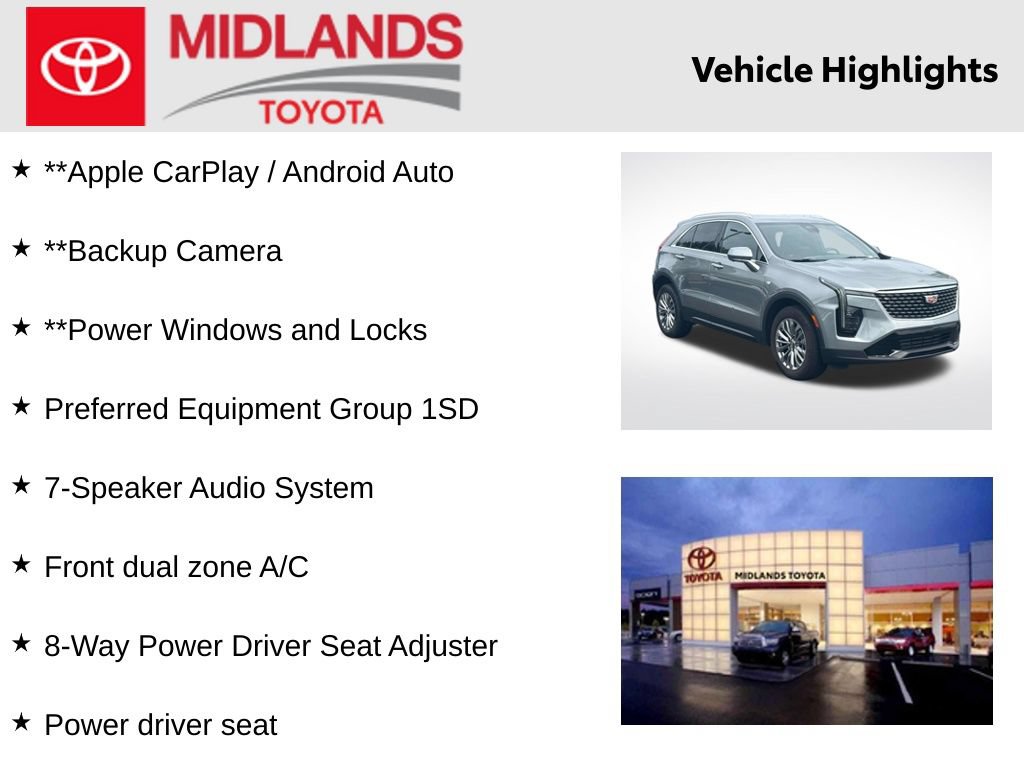 Used 2025 Cadillac XT4 Premium Luxury FWD image 2