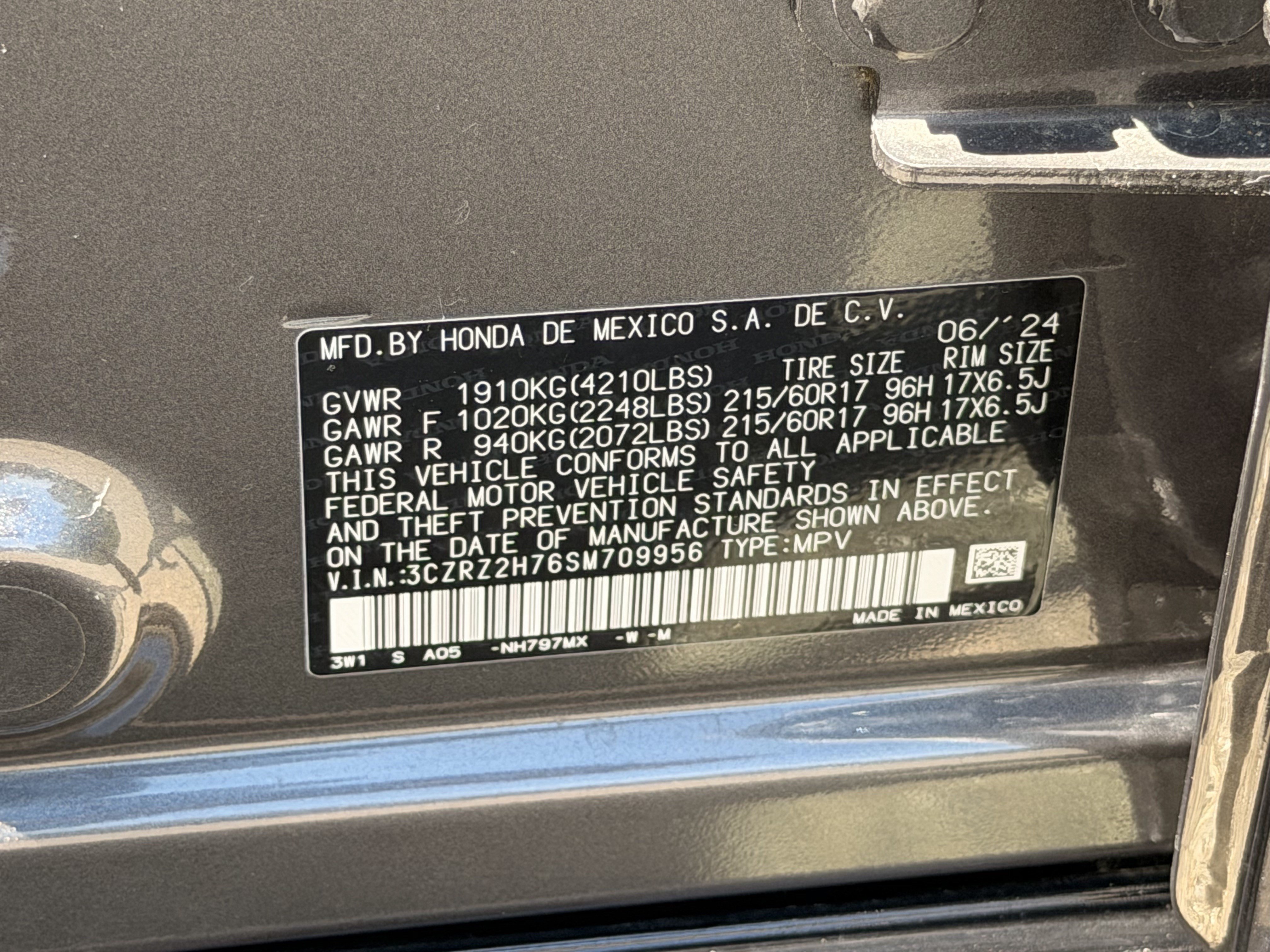 Used 2025 Honda HR-V EX-L image 28