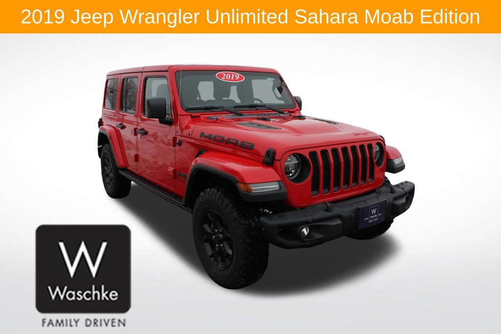 Used 2019 Jeep Wrangler Unlimited Sahara w/ Quick Order Package 24M Moab