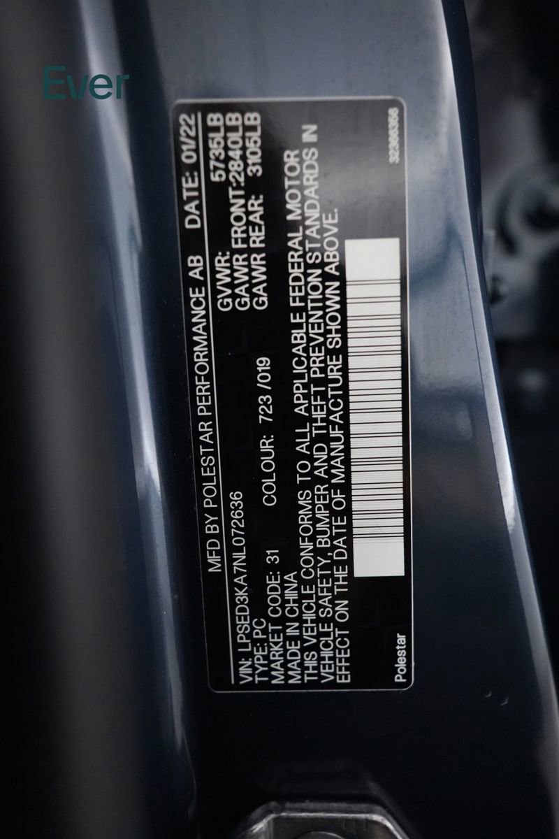 Used 2022 Polestar Polestar 2 w/ Performance Package AWD/4WD image 28