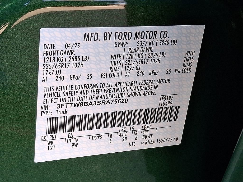 Used 2025 Ford Maverick XL w/ 4K Tow Package image 28