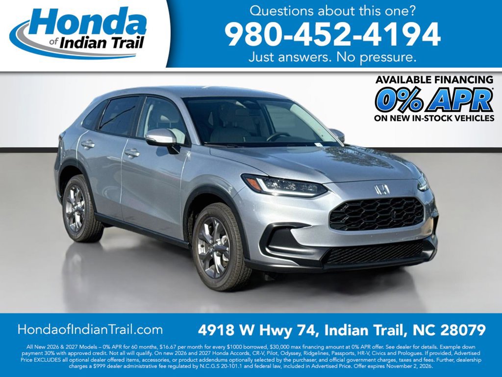 New 2027 Honda HR-V LX 360° Tour