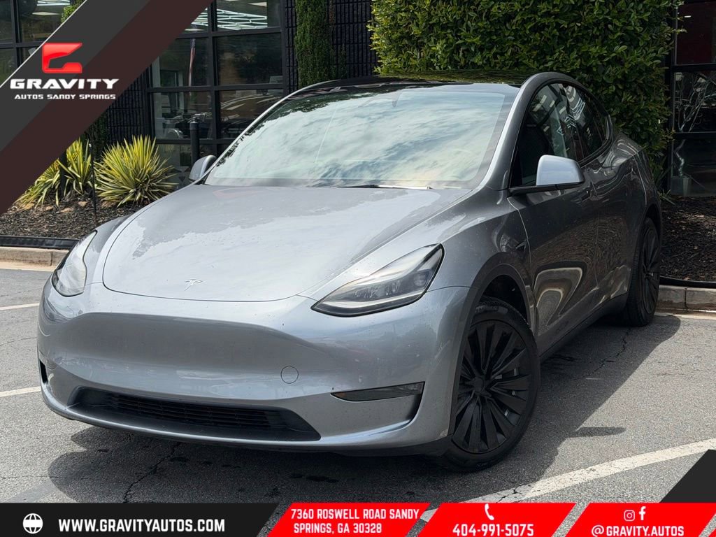 Used 2024 Tesla Model Y Long Range AWD/4WD image 1