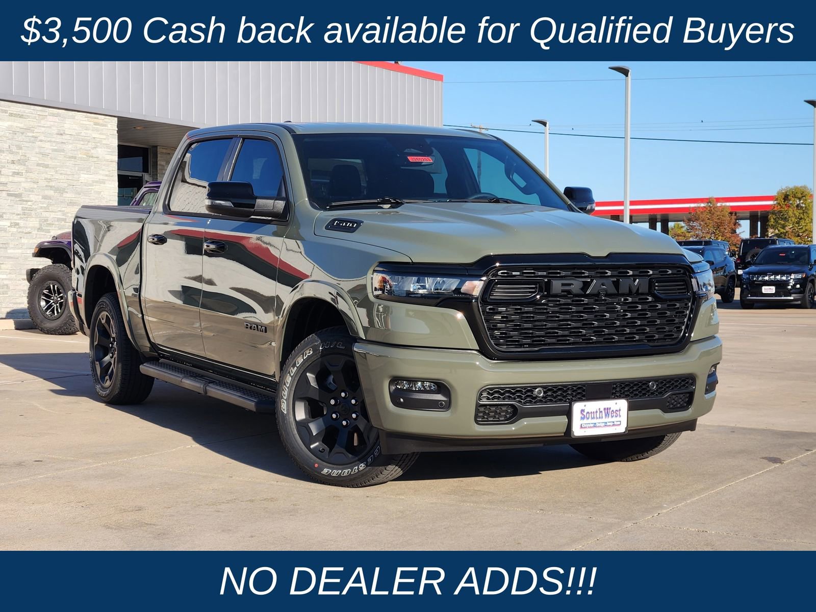 New 2026 RAM 1500 4x4 Crew Cab