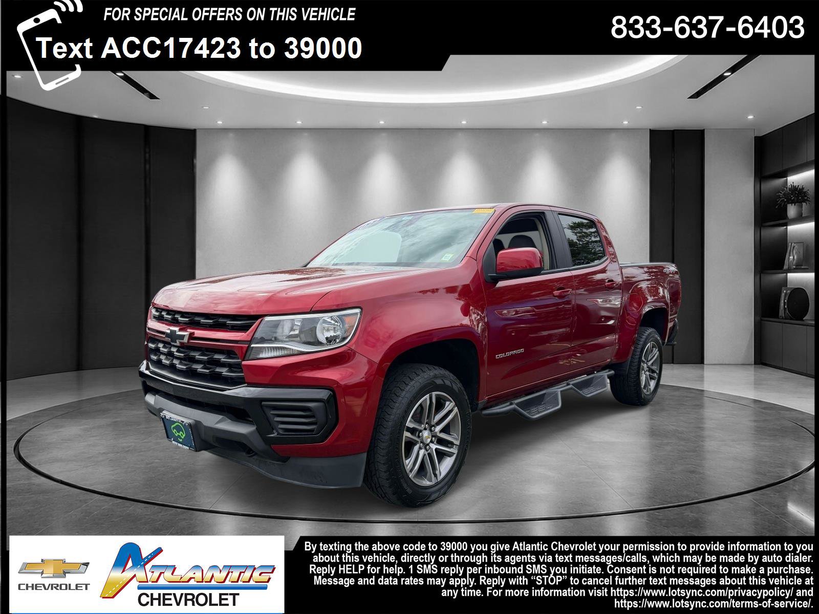 Certified 2022 Chevrolet Colorado W/T w/ Custom Special Edition