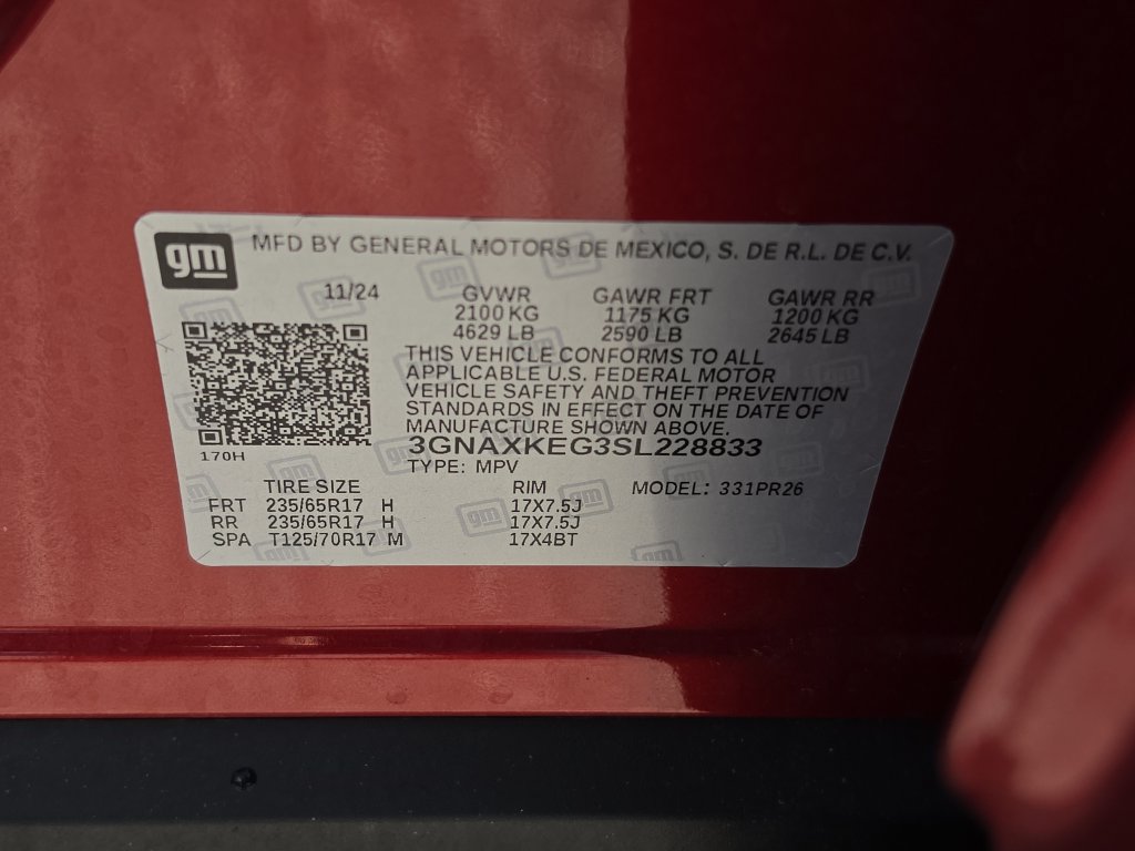Used 2025 Chevrolet Equinox ACTIV w/ Safety and Technology Package FWD image 31