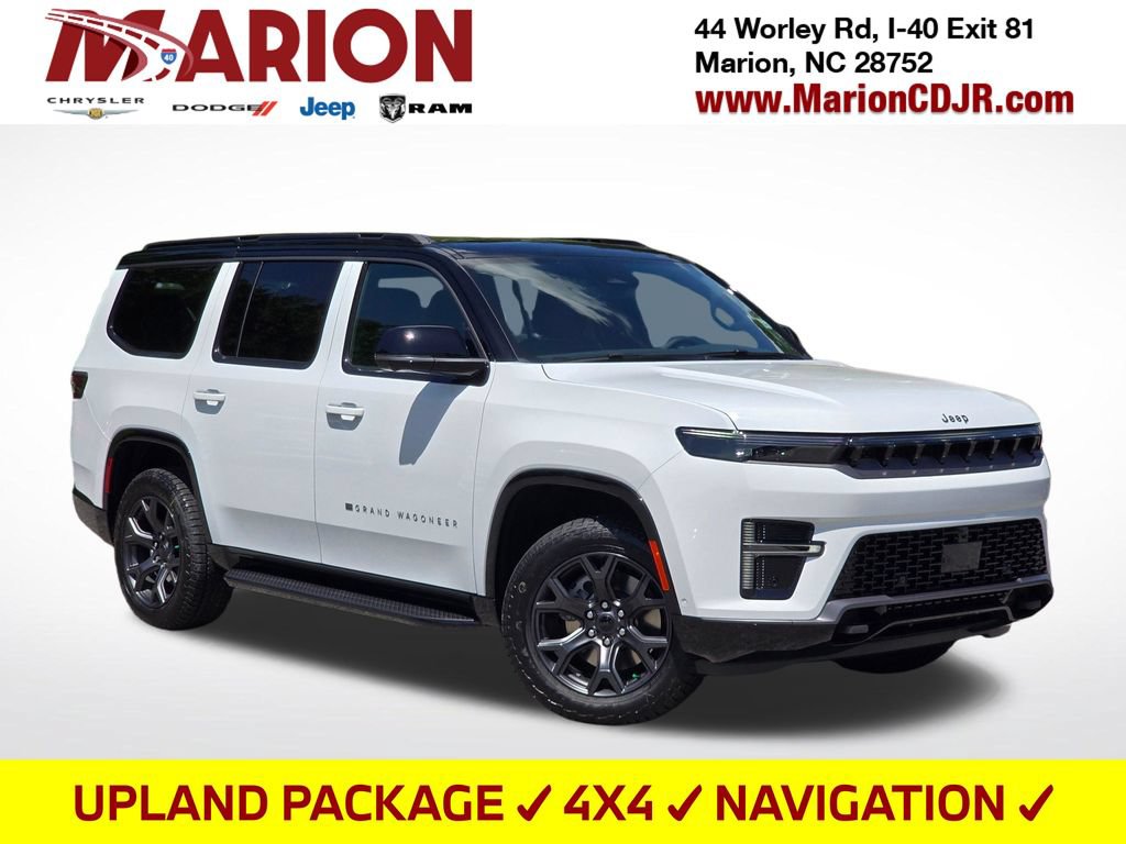 New 2026 Jeep Grand Wagoneer 4WD w/ Quick Order Packge 29V Upland