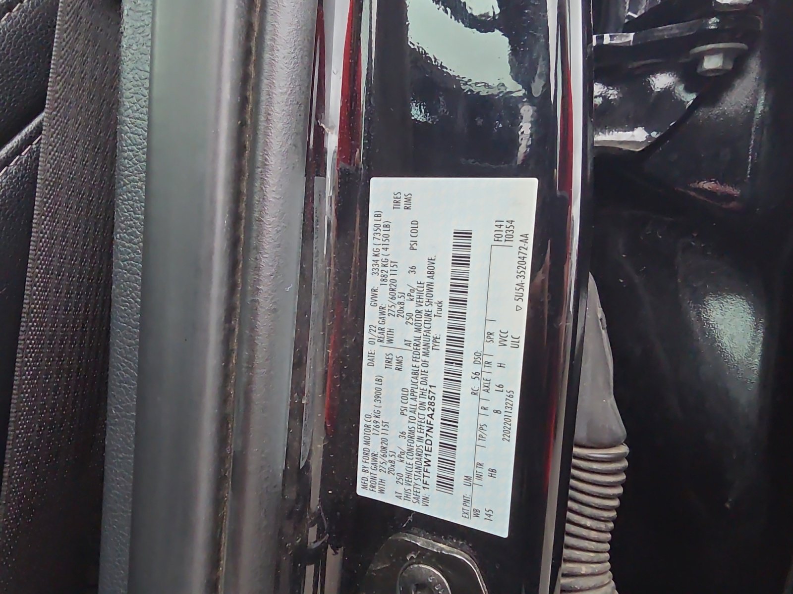 Used 2022 Ford F150 Lariat w/ Equipment Group 502A High image 30