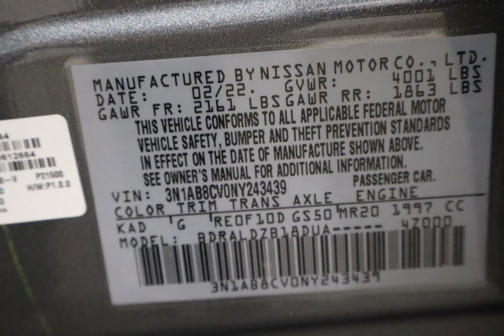 Used 2022 Nissan Sentra SV image 19