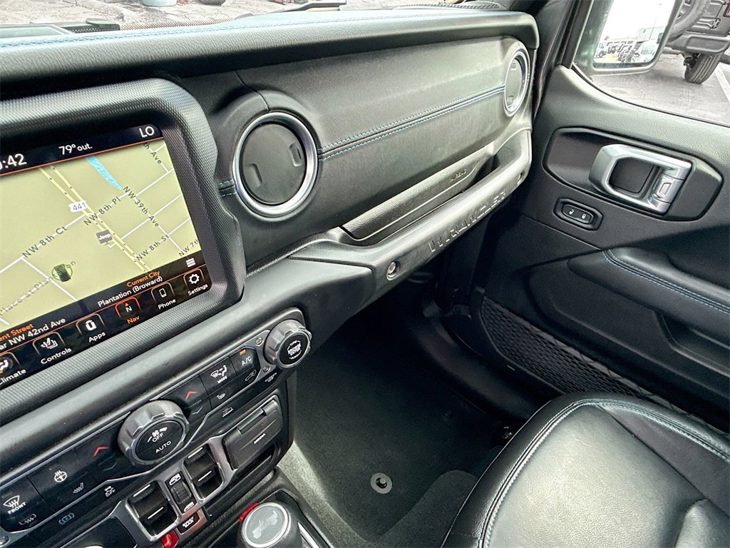 Used 2022 Jeep Wrangler Unlimited Rubicon 4xe w/ Cold Weather Group image 24