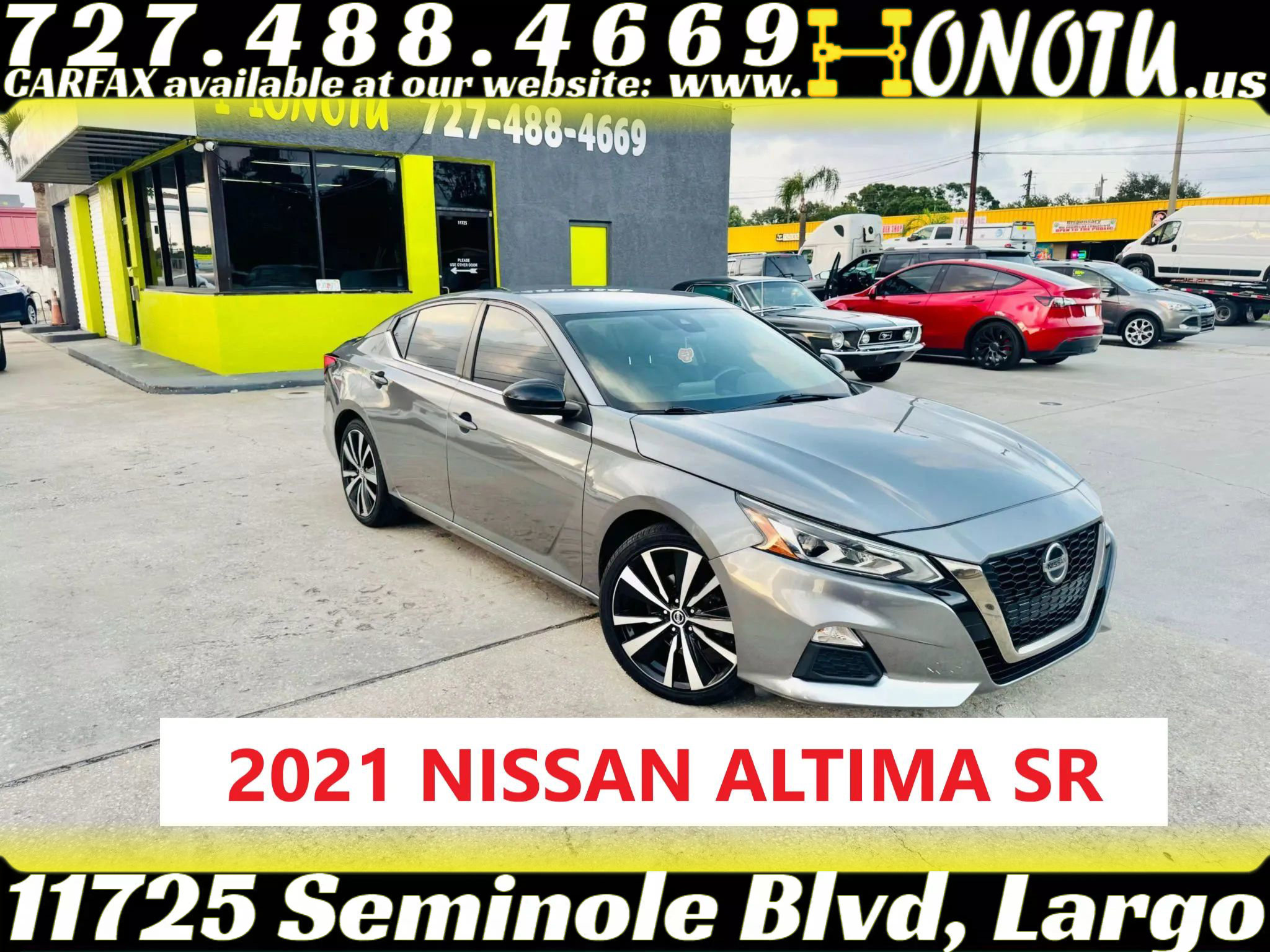Used 2021 Nissan Altima 2.5 SR image 1