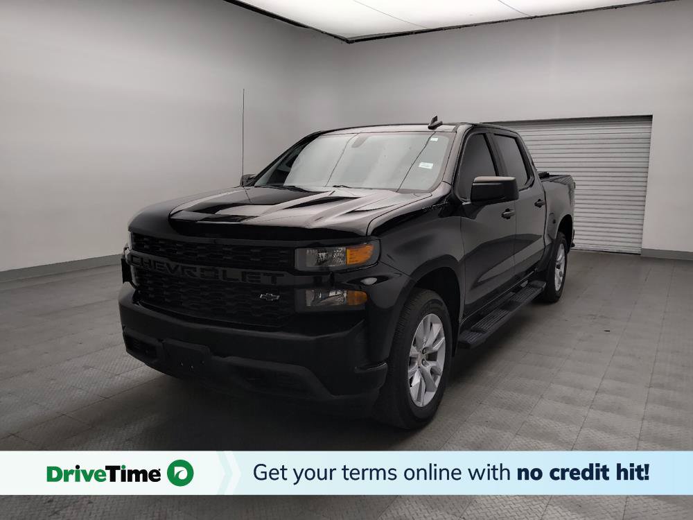 Used 2021 Chevrolet Silverado 1500 Custom w/ LPO, Dark Essentials Package