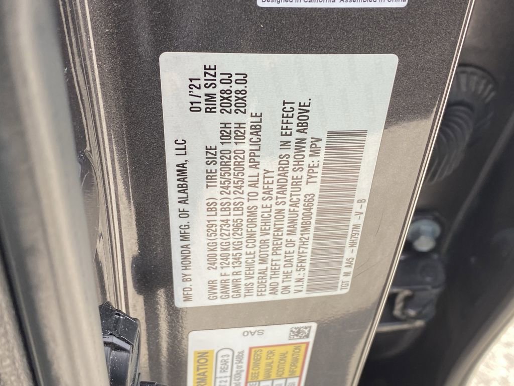 Used 2021 Honda Passport Sport image 12