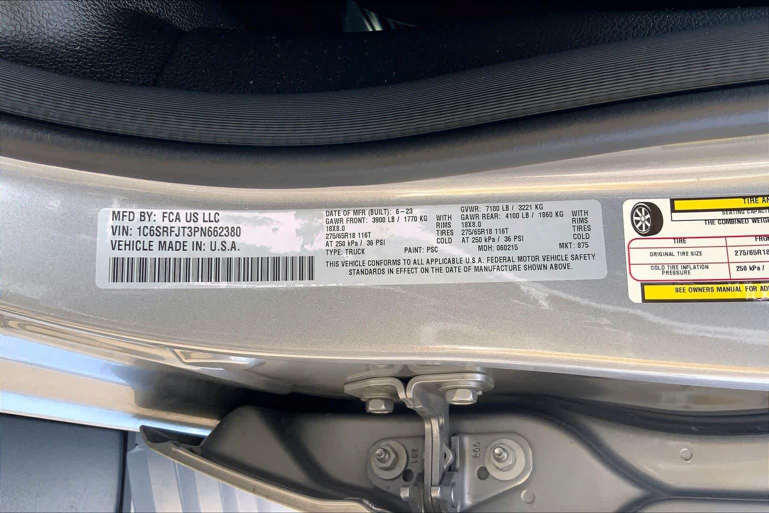 Used 2023 RAM 1500 Laramie AWD/4WD image 34