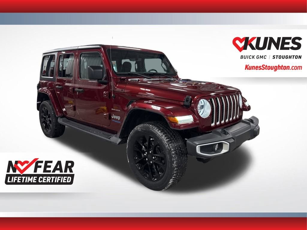 Used 2021 Jeep Wrangler Unlimited Sahara 4xe w/ Cold Weather Group