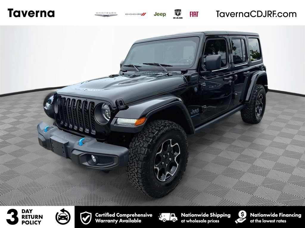 Used 2023 Jeep Wrangler Unlimited Rubicon 4xe w/ Cold Weather Group