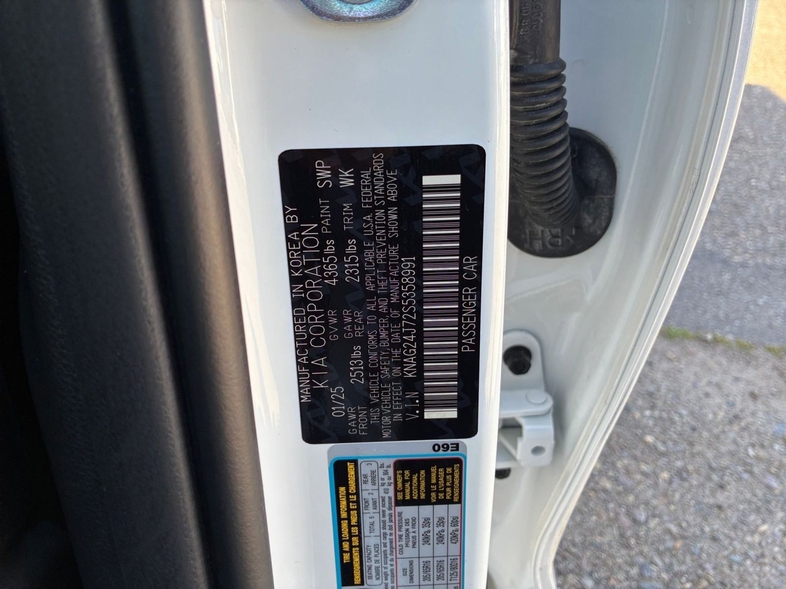 Used 2025 Kia K5 LXS image 28