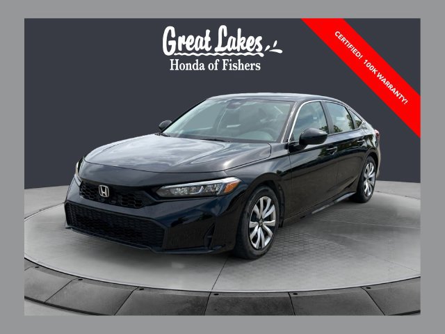 Certified 2025 Honda Civic LX image 1
