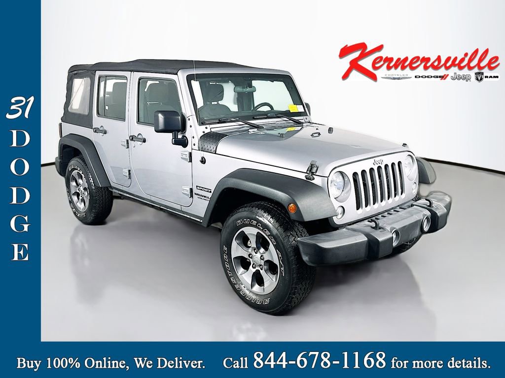 Used 2015 Jeep Wrangler Unlimited Sport w/ Connectivity Group