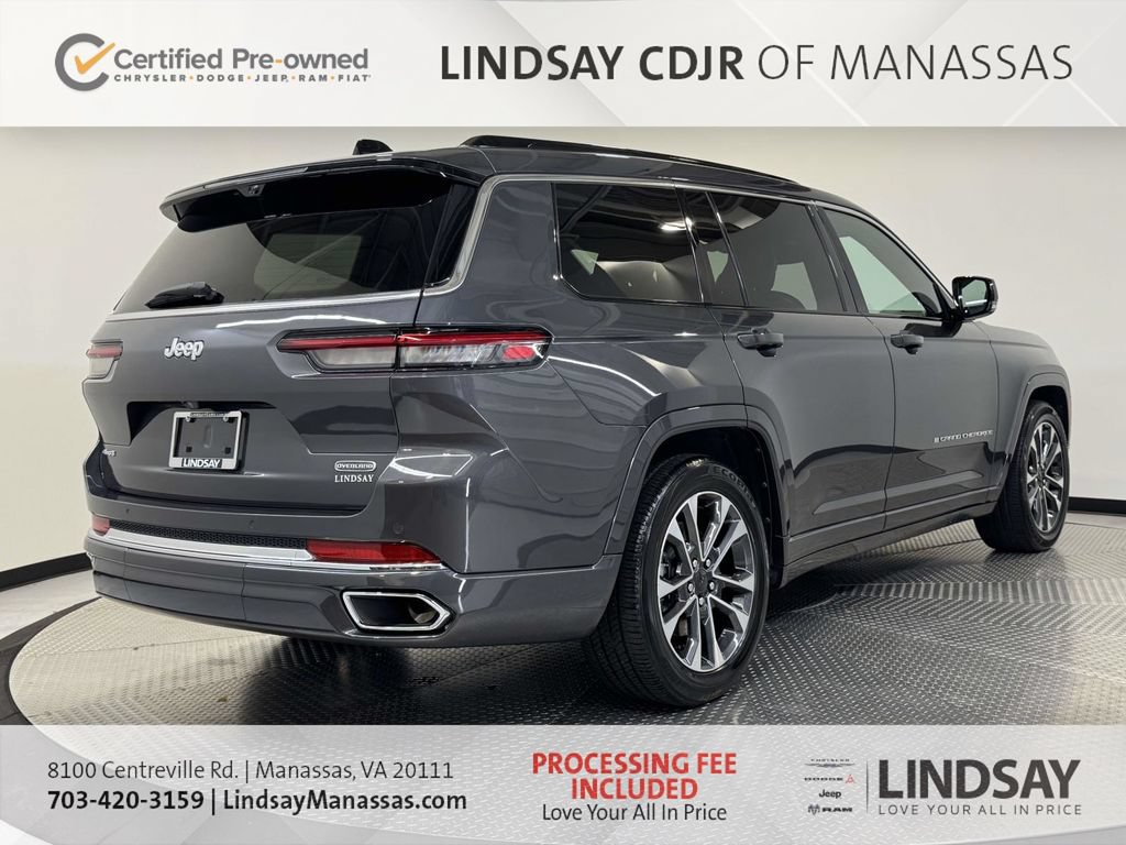Used 2025 Jeep Grand Cherokee L Overland w/ Advanced Protech Group III AWD/4WD image 9