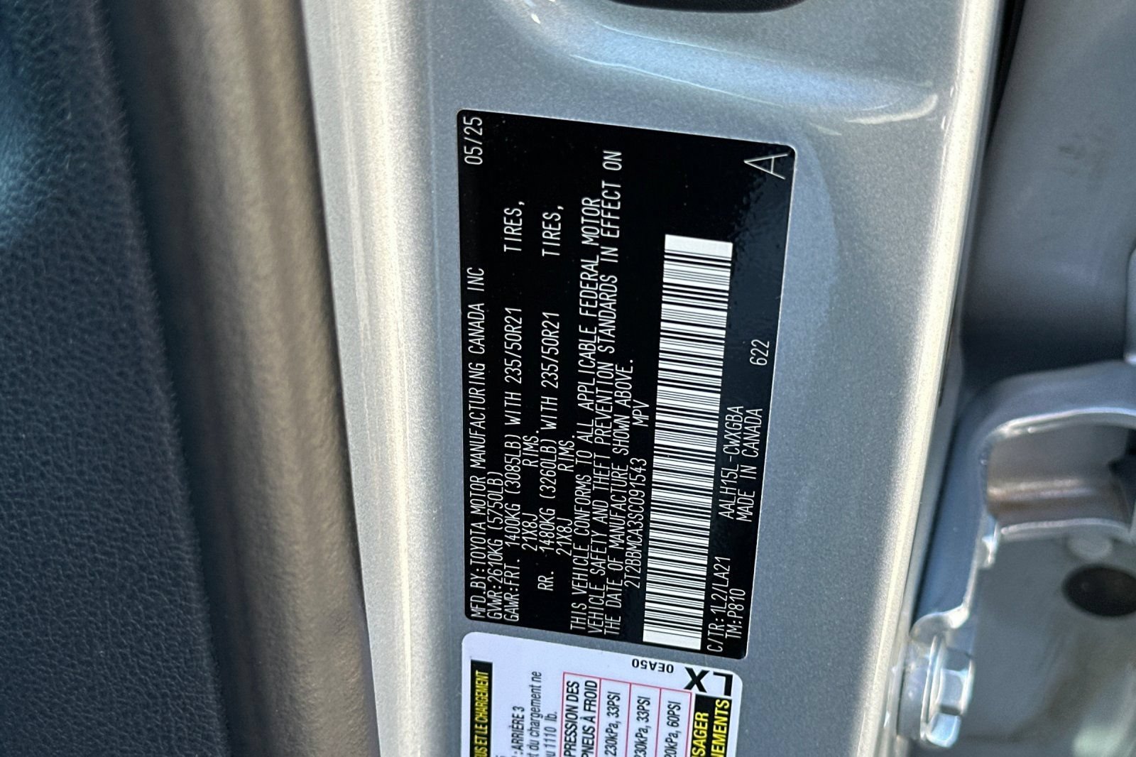 Certified 2025 Lexus RX 350 w/ Convenience Package AWD/4WD image 33